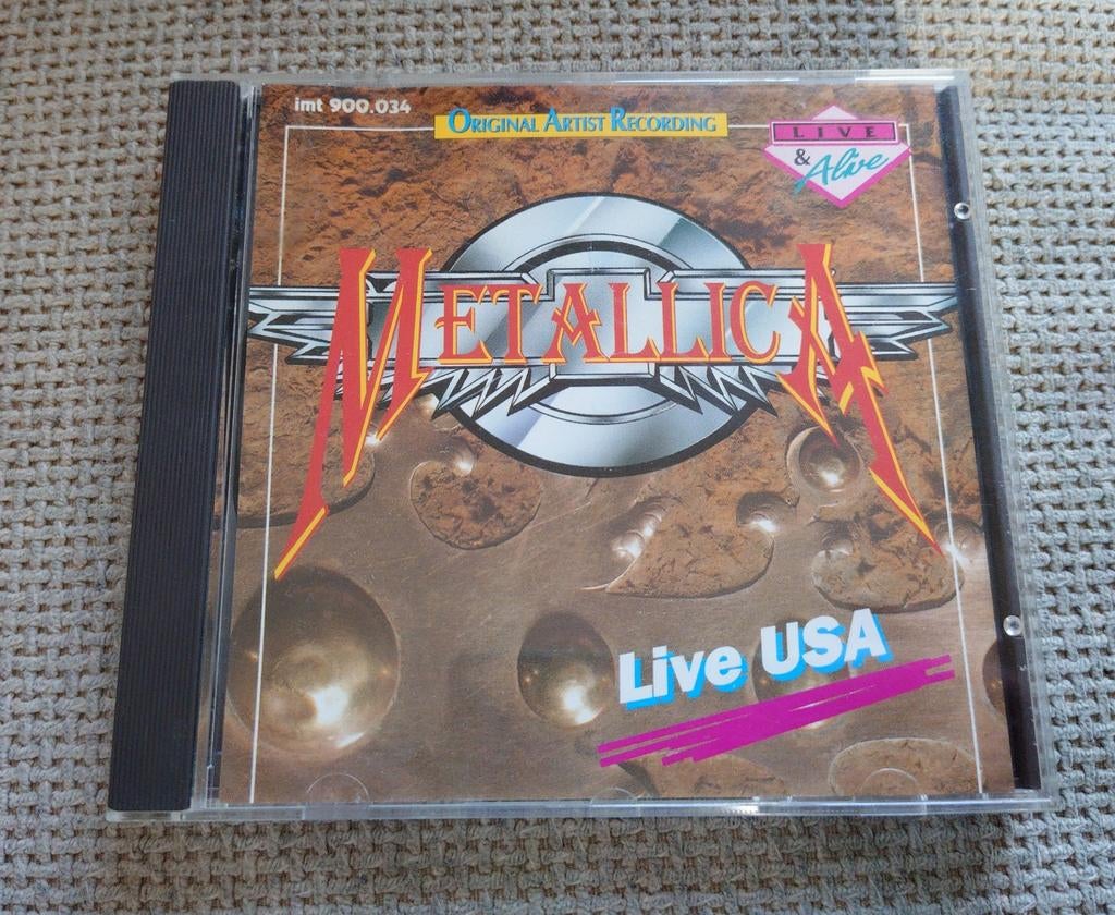 Metallica - Live USA, Ophalen of Verzenden, Zo goed als nieuw