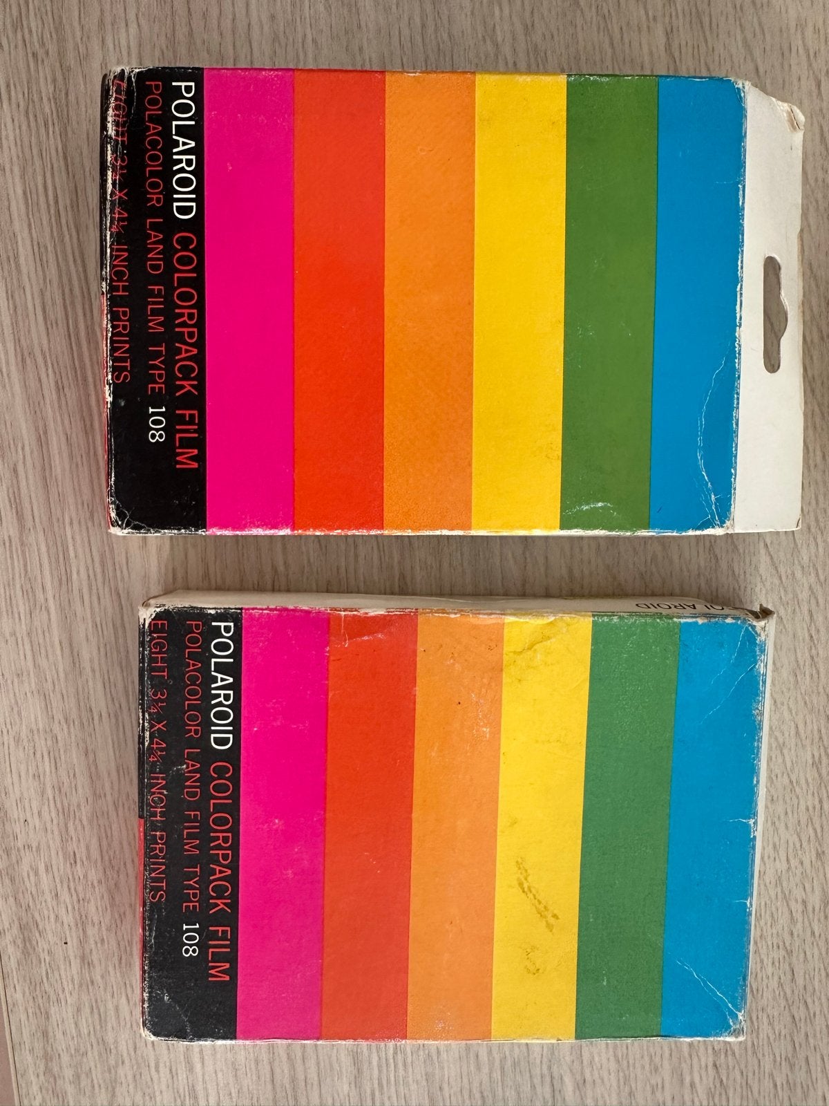 Polaroid Colorpack Film Type 108 (2 stuks), Audio, Tv en Foto, Fotografie | Professionele apparatuur, Overige merken, Overige typen
