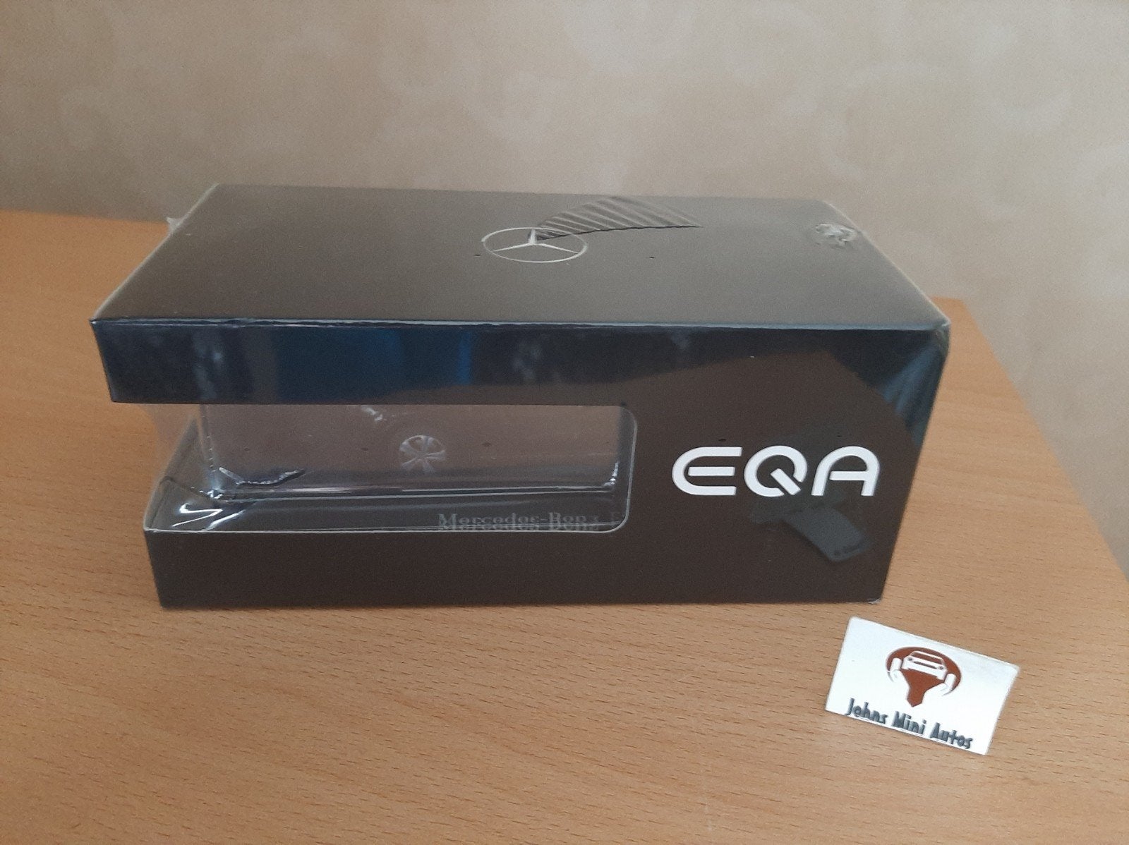 Mercedes Benz EQA Cosmos Black 1:43, Overige merken, Auto, Nieuw, Herpa