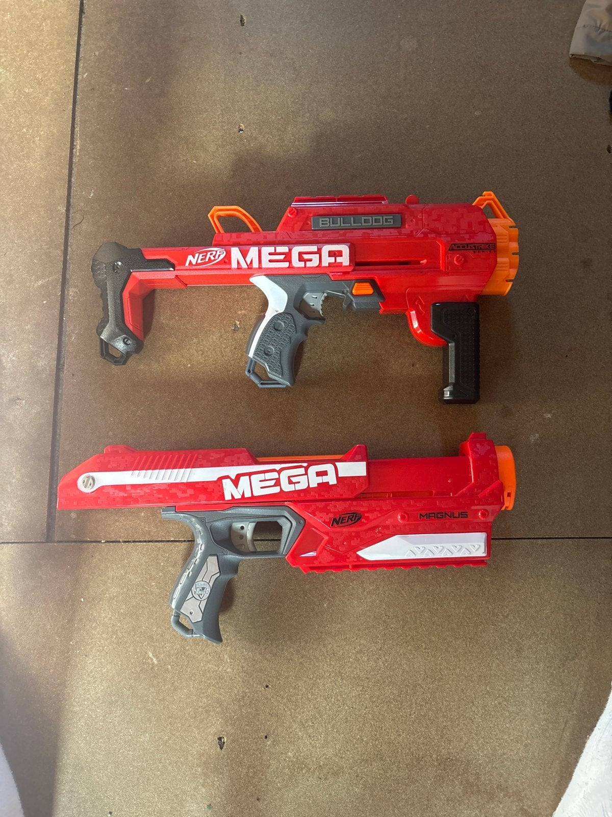 Nerf Mega Blasters: Bulldog en Magnus, Ophalen of Verzenden, Gebruikt, Jongen of Meisje