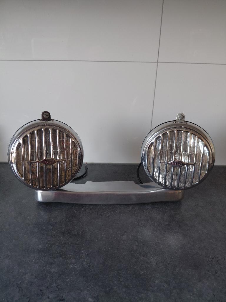 Hella Grill Mistlampen Oldtimer VW Kever Zeldzaam Porsche, Ophalen of Verzenden, Gebruikt, Mercedes-Benz