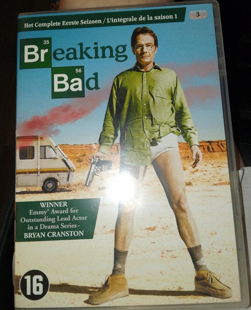 breaking bad seizoen 1 nlo krasvrij, Vanaf 16 jaar, Ophalen of Verzenden, Zo goed als nieuw, Overige genres