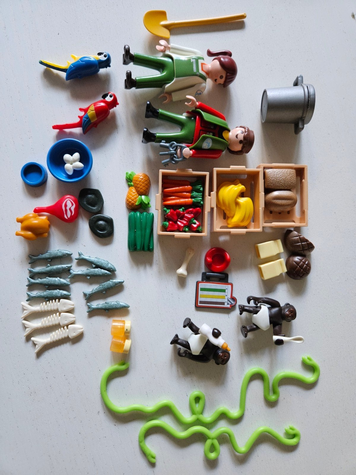 Playmobil set met figuren, dieren en accessoires, Ophalen of Verzenden, Zo goed als nieuw