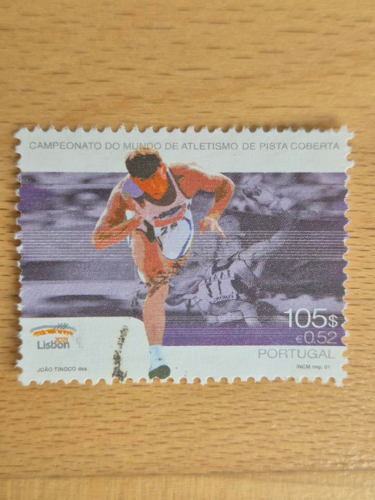 Portugal 2001 atletiek, Ophalen of Verzenden, Portugal, Gestempeld