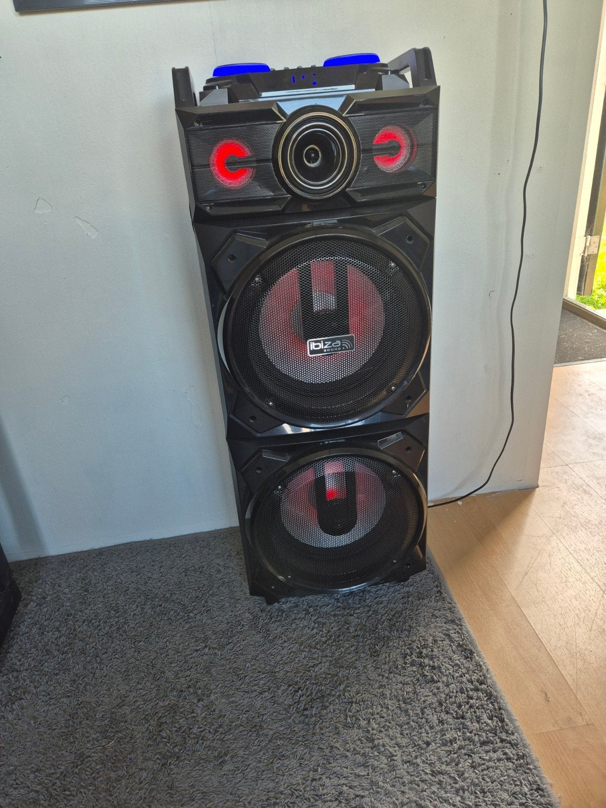 Ibiza Sound Speakertoren, Gebruikt, Bluetooth, Party speaker, Ophalen