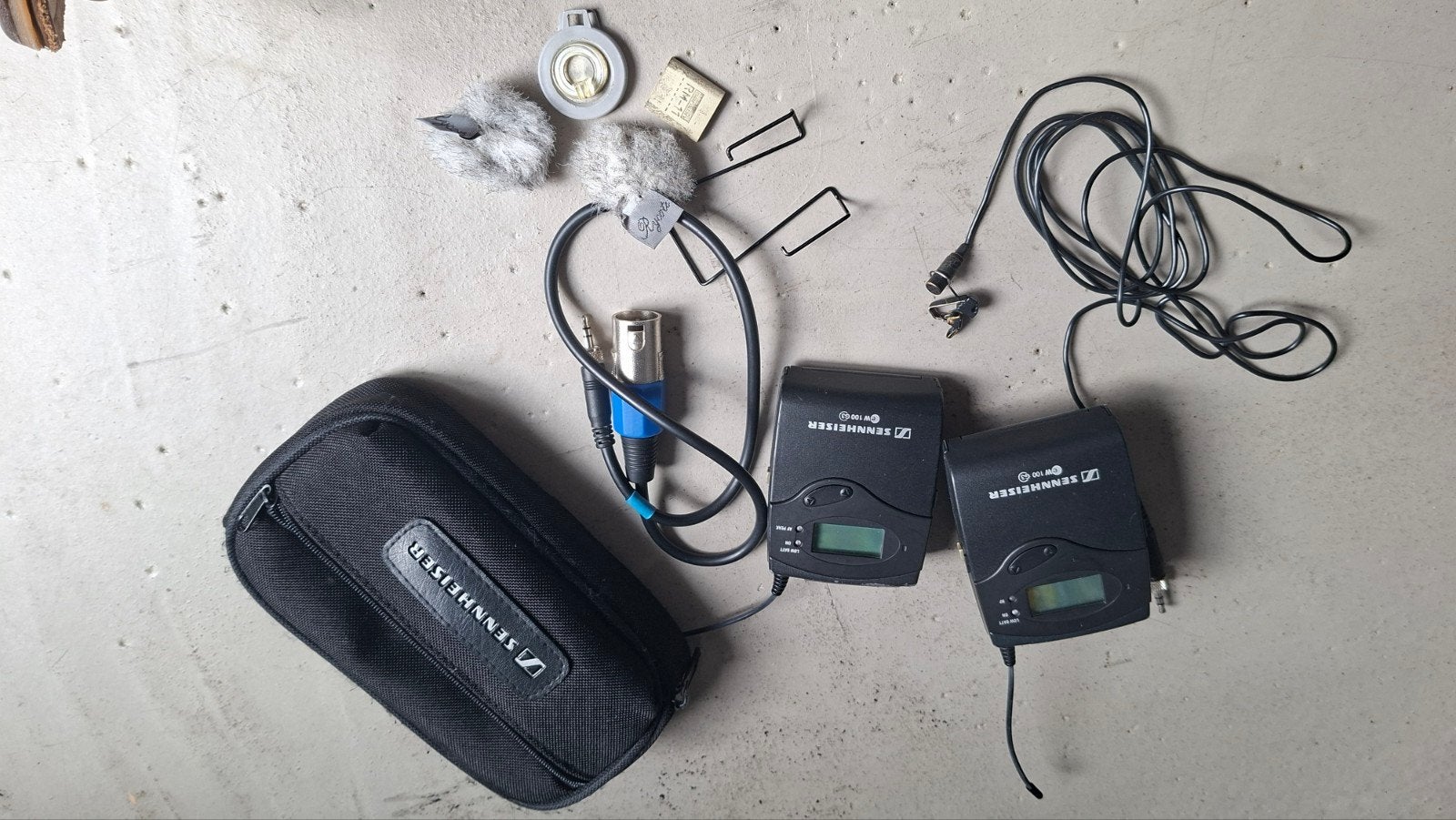 Sennheiser EW 100 G3 Draadloze Microfoon Set, Ophalen of Verzenden, Gebruikt