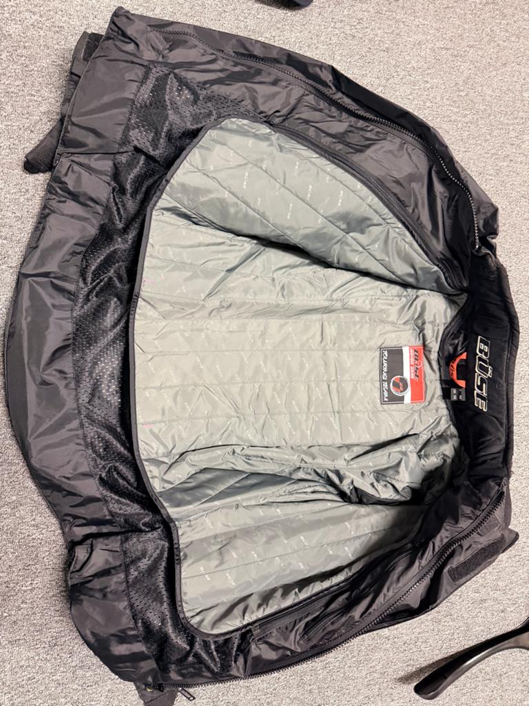 Büse Textiel Motorjas met Klimaatmembraan en Uitneembare Voe, Motoren, Kleding | Motorkleding, Ophalen of Verzenden, Tweedehands