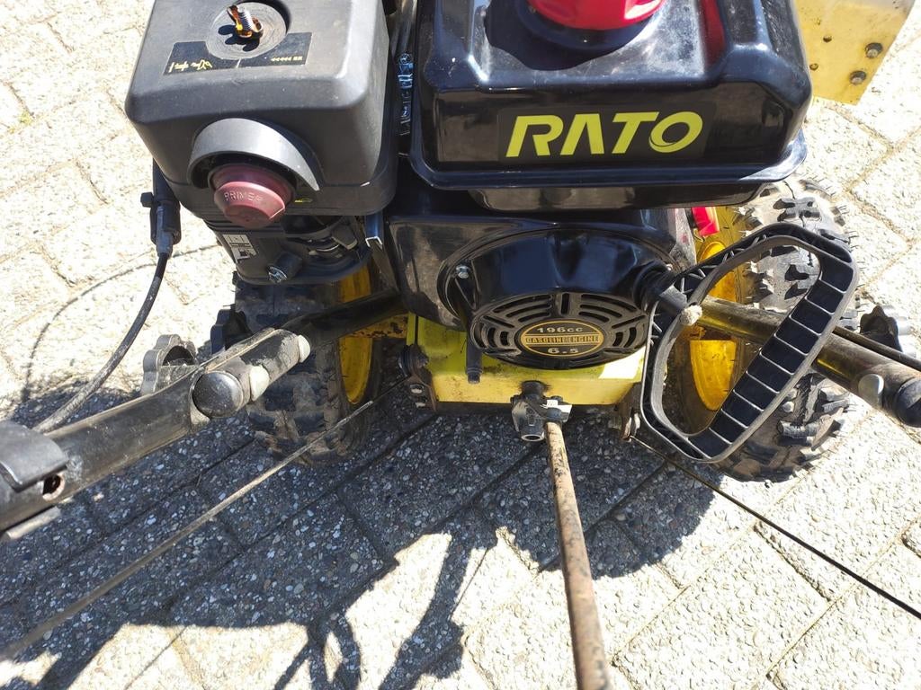 RATO Benzine Veegmachine - Krachtig en Betrouwbaar, Ophalen of Verzenden, Gebruikt, RATO