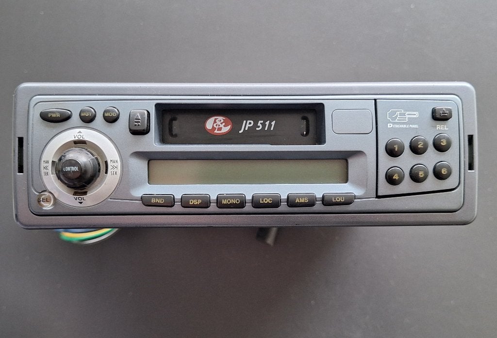 vintage Audio Concept JP 511LW autoradio radio cassette, Ophalen of Verzenden, Gebruikt