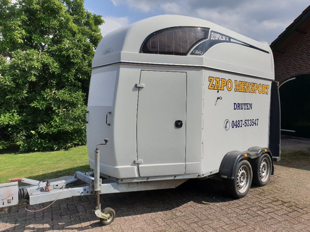 Tweepaards Trailor met aluminium vloer, Dieren en Toebehoren, Ophalen, Gebruikt, Polyester, Overige typen
