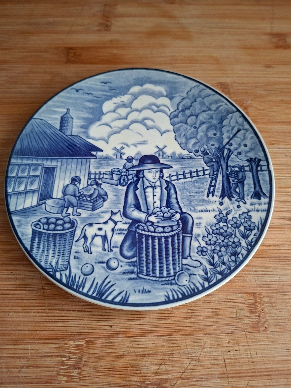 Royal Delft Blauw Handwerk sierbord, Antiek en Kunst, Antiek | Wandborden en Tegels, Ophalen of Verzenden