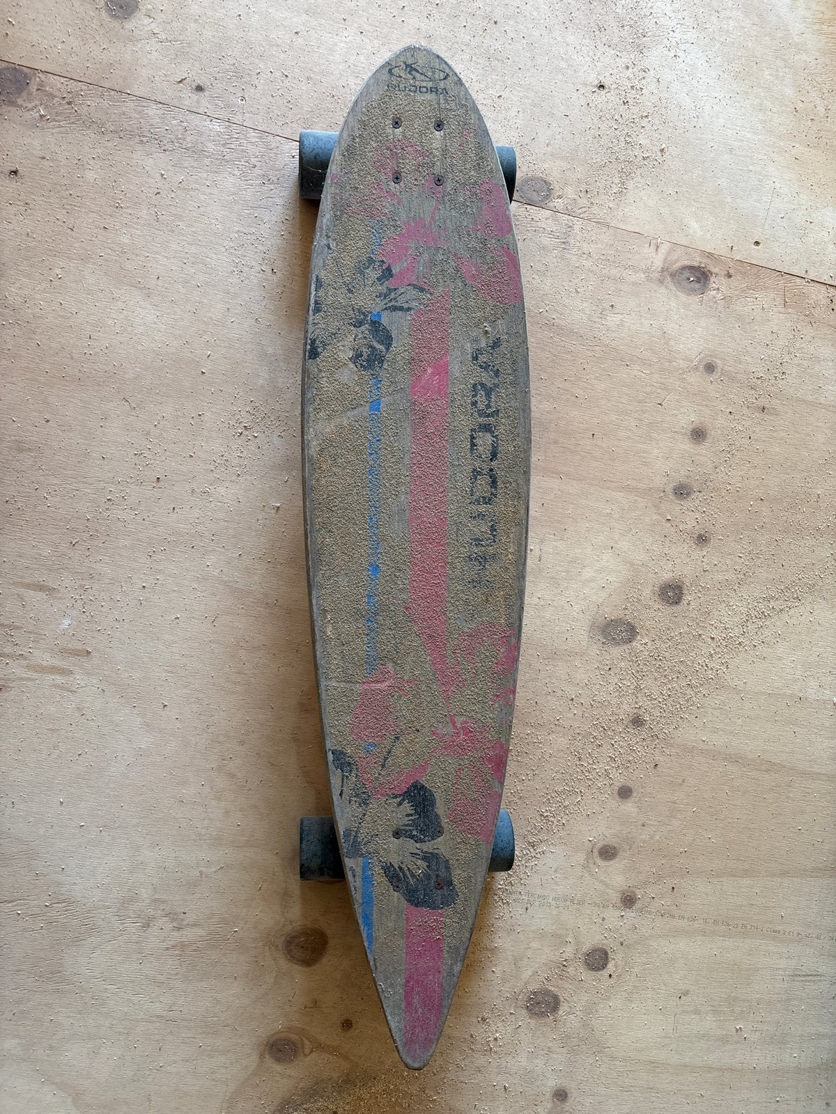 Hudora Longboard - Gebruikt, Ophalen, Gebruikt, Skateboard, Longboard