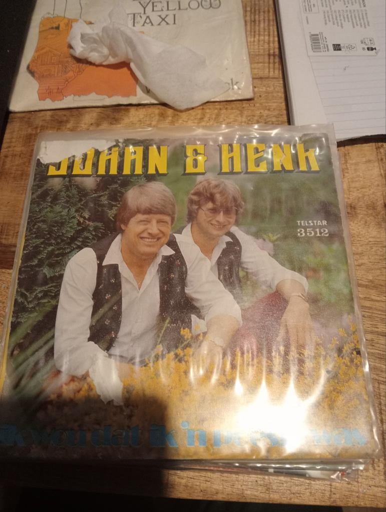 Johan & Henk - ik wou dat ik n poesje was, Ophalen of Verzenden, Zo goed als nieuw, Overige formaten, Levenslied of Smartlap