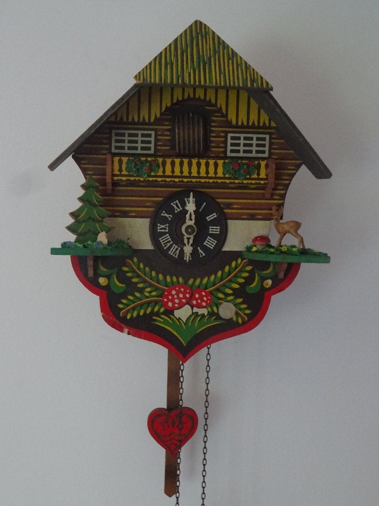 Koekoeksklok Zwartzwald Mechanisch., Antiek en Kunst, Antiek | Klokken, Ophalen of Verzenden