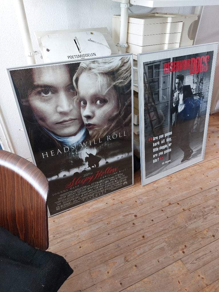 2x Filmposter in 1 koop, Ophalen, Gebruikt, Film, Poster