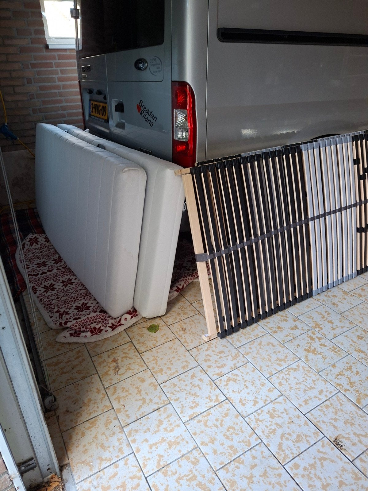 Nieuwe matrassen en lattenbodems voor caravan/camper 195x80, Ophalen of Verzenden