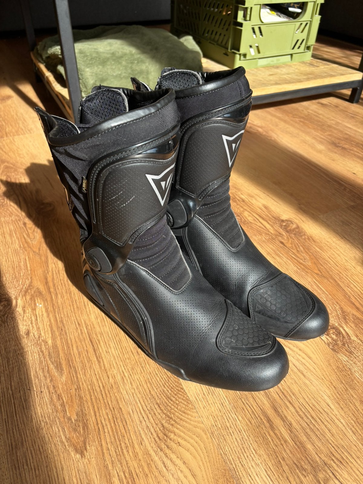 Dainese TRQ Goretex motorlaarzen 43/44, Motoren, Ophalen of Verzenden, Tweedehands, Laarzen