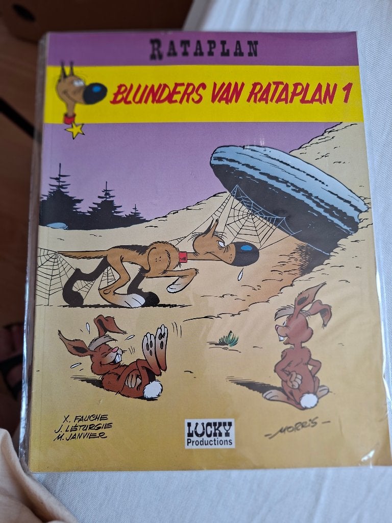 blunders van Rataplan 1, Eén stripboek, Ophalen of Verzenden