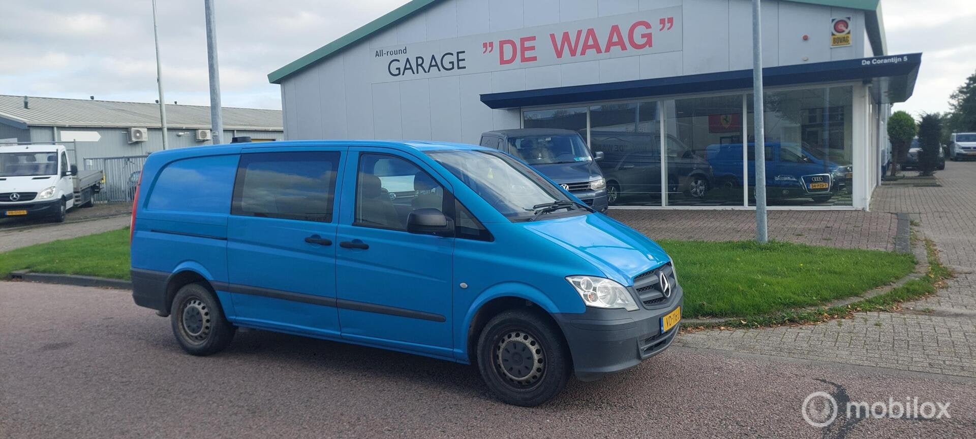Mercedes Vito Bestel 113 CDI 320 Lang DC Dubbel cabine, Euro 5, 136 pk, Gebruikt, 4 cilinders