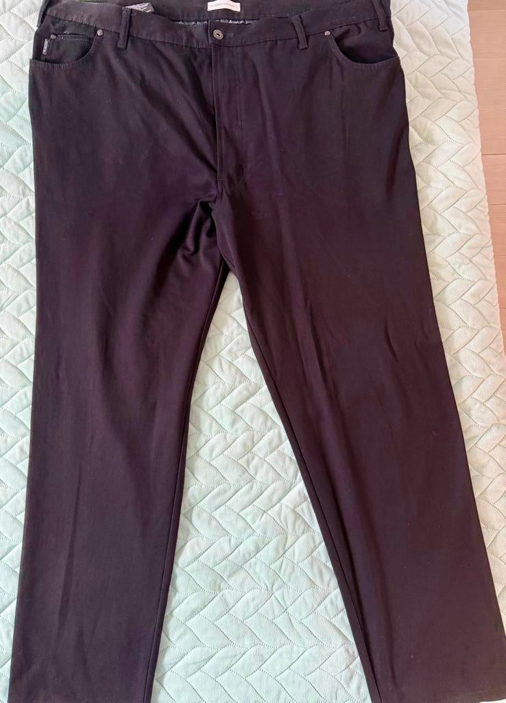 Angelo Litrico stretch pantalon kleur zwart maat 64, Kleding | Heren, Broeken en Pantalons, Ophalen of Verzenden, Zo goed als nieuw