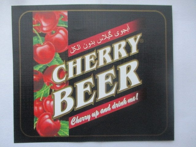 bieretiket Belgie 29-6 (A16) lindemans, Verzamelen, Ophalen of Verzenden, Gebruikt, Overige typen, Overige merken