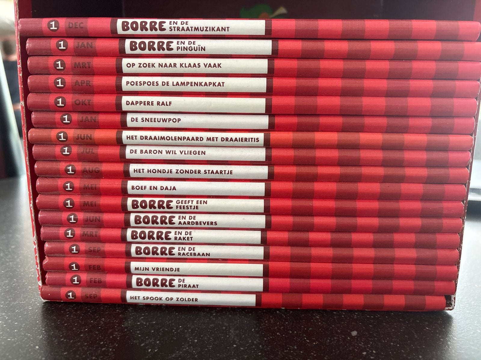17 Borre Boekjes - Groep 1, Boeken, Kinderboeken | Kleuters, Gelezen, Fictie algemeen, Ophalen of Verzenden