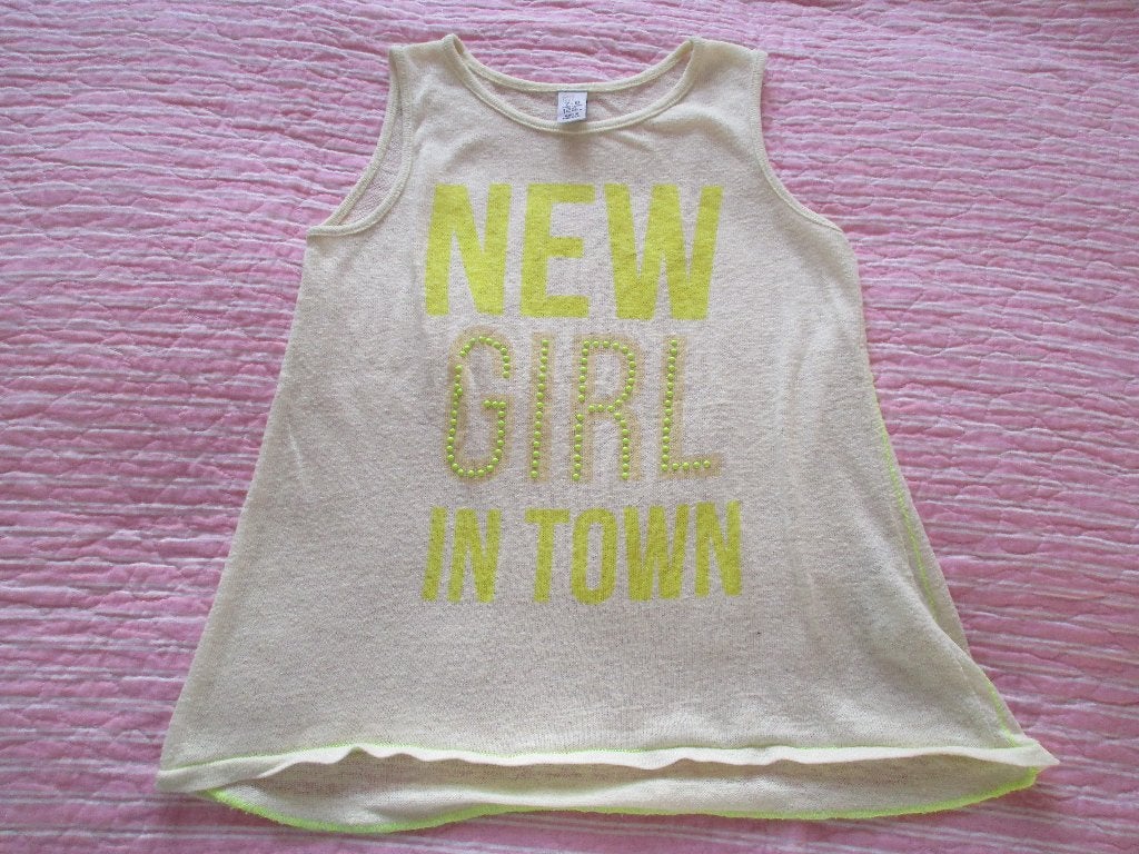 Zara licht geel shirt / top 128, Meisje, Ophalen of Verzenden, Zo goed als nieuw, Zara