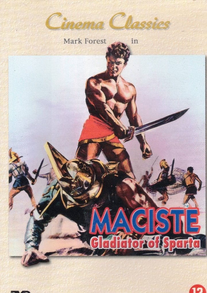 Maciste Gladiator Of Sparta - Mario Caiano, Cd's en Dvd's, 1960 tot 1980, Ophalen of Verzenden, Zo goed als nieuw, Actie en Avontuur