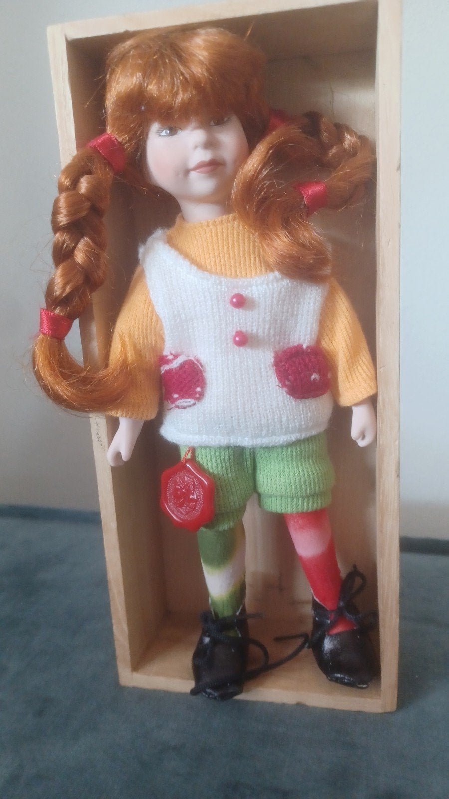 Biscuit porselein Pippi Langkous Marina Kronbach Modall, Verzamelen, Ophalen of Verzenden