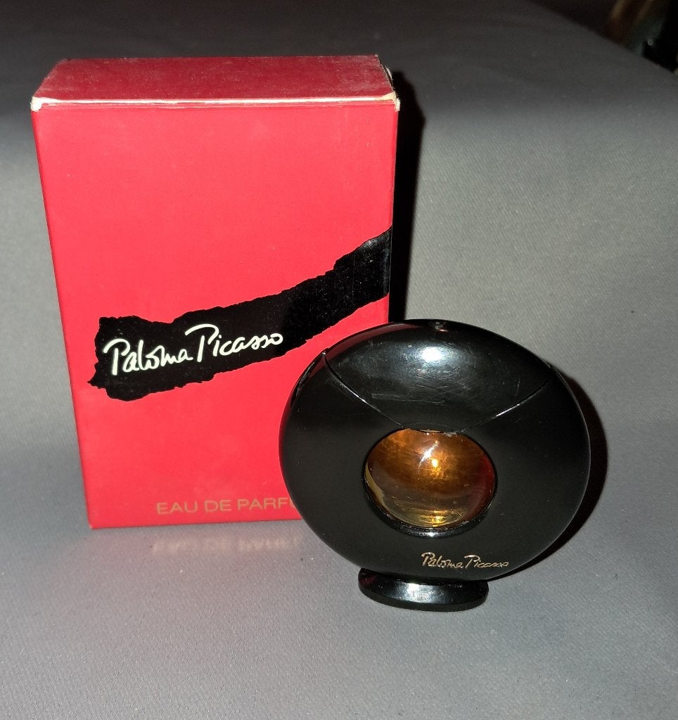 Luxe parfum mini - Paloma picasso edp + doosje, Ophalen of Verzenden, Zo goed als nieuw, Miniatuur, Gevuld