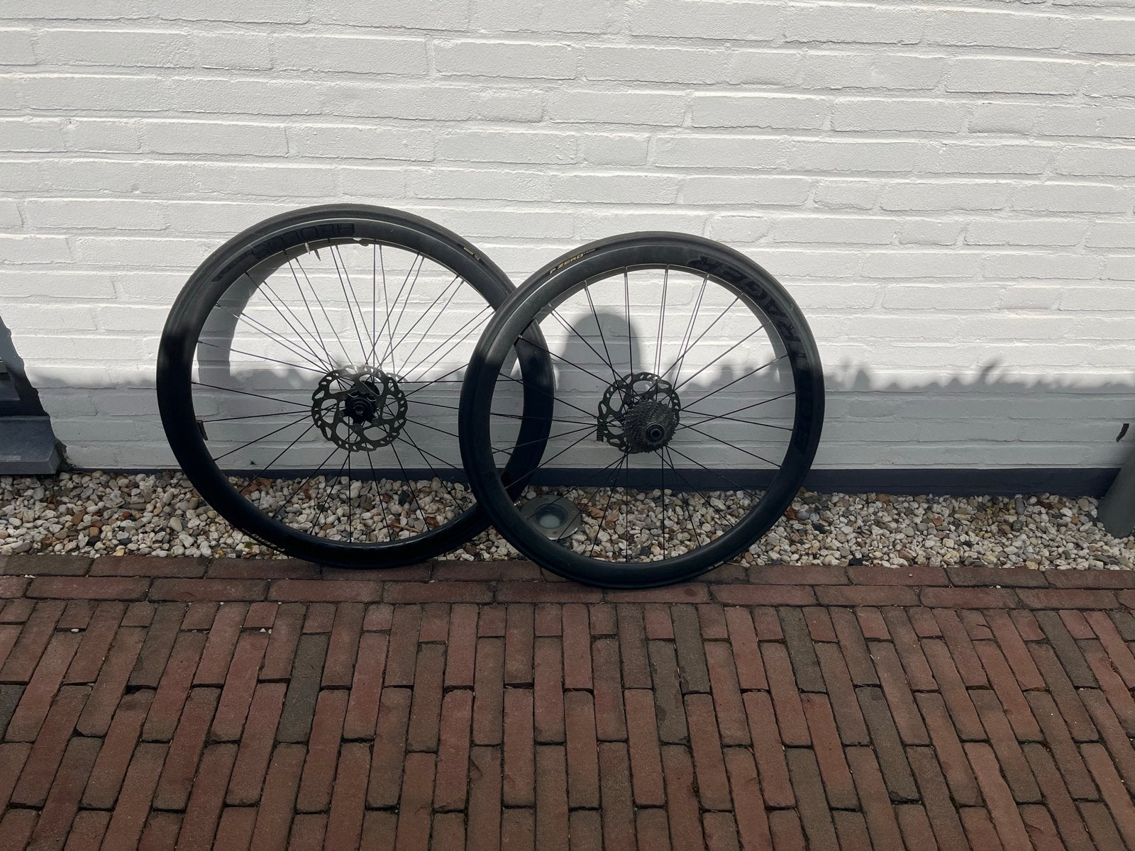 Bontrager Aeolus Elite 35 carbon wielset, Wiel, Ophalen of Verzenden, Zo goed als nieuw, Racefiets