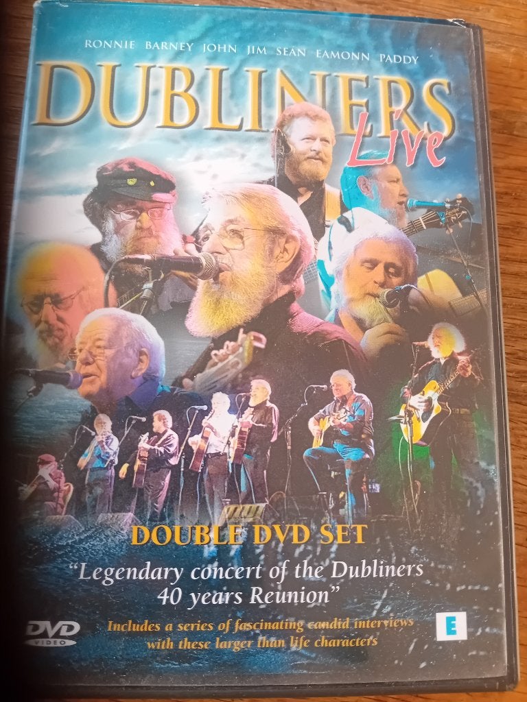 The Dubliners Live - Double DVD Set (40 jaar Reünie), Engels, Alle leeftijden, Engels, Inclusief doosje