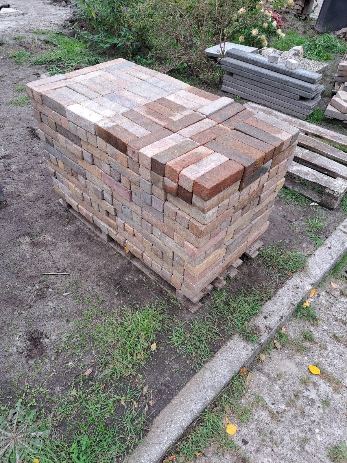 Waaltjes dikformaat 21x7x6, Tuin en Terras, Ophalen, Beton, Klinkers