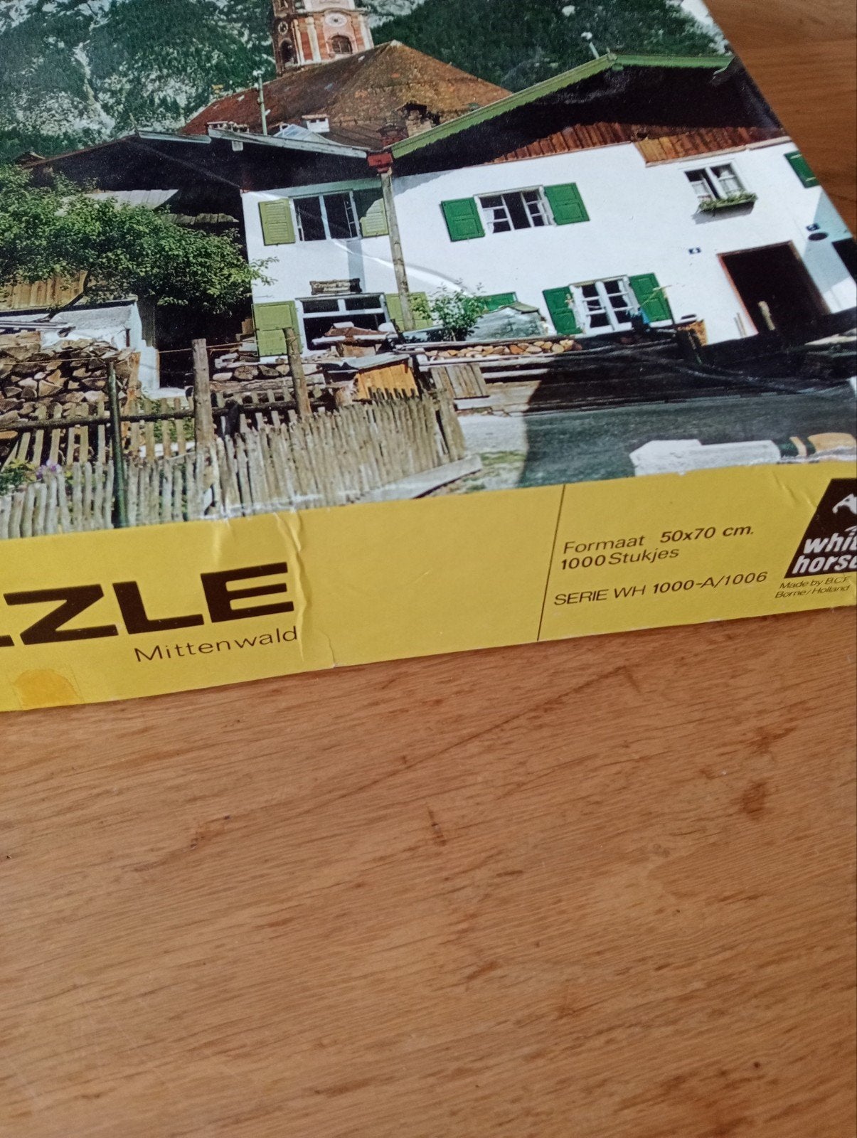 puzzel - Mittenwald, Ophalen of Verzenden, 500 t/m 1500 stukjes, Gebruikt, Legpuzzel
