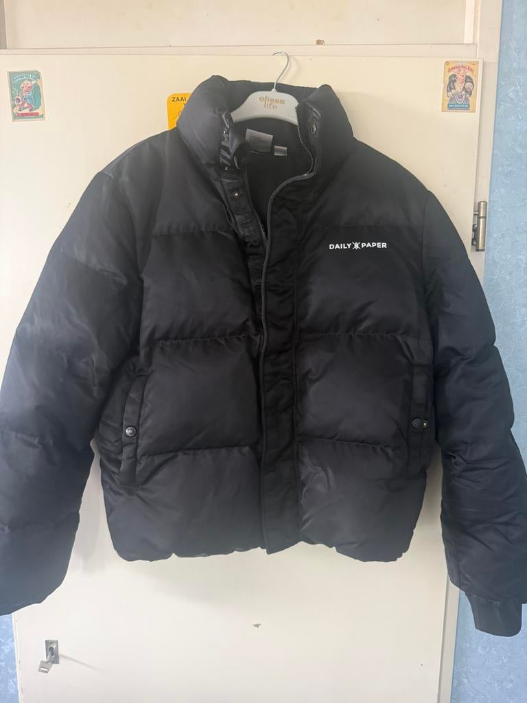 Winterjas, Ophalen, Gedragen, Zwart