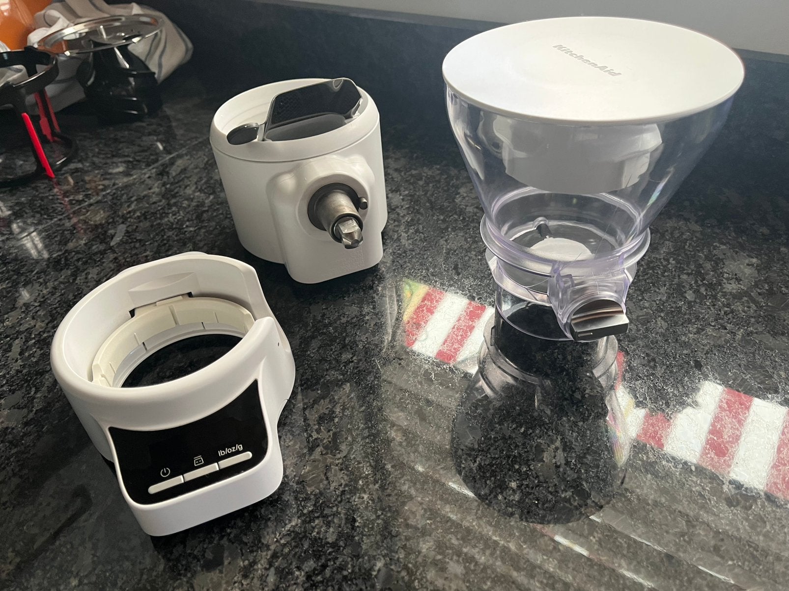 KitchenAid Zeef en Weegschaal Accessoire (5KSMSFTA), Ophalen of Verzenden, Zo goed als nieuw