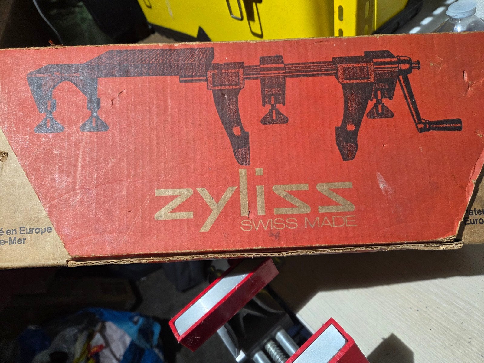 Zyliss Swiss Made bankschroef / werkbankklem, Ophalen of Verzenden