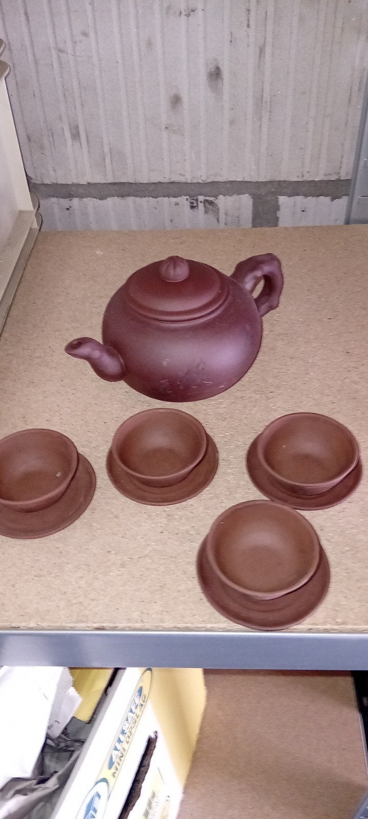 YIXING Chinees theepotje met kleine bakjes. Gemerkt, Overige typen, Nieuw, Ophalen of Verzenden, Overige stijlen