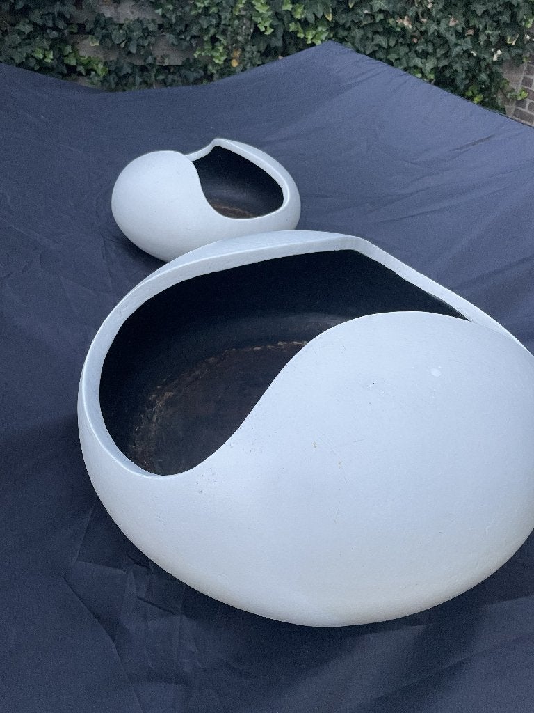 bloempotten binnen, 25 tot 40 cm, Gebruikt, Rond, Binnen