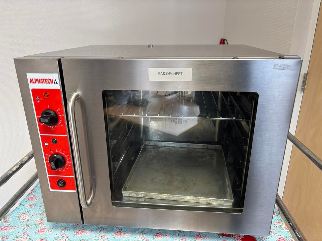 Professionele Alphatech horeca oven – type A23RES – 230V, Witgoed en Apparatuur, Ovens, Gebruikt, Vrijstaand, Oven, 45 tot 60 cm
