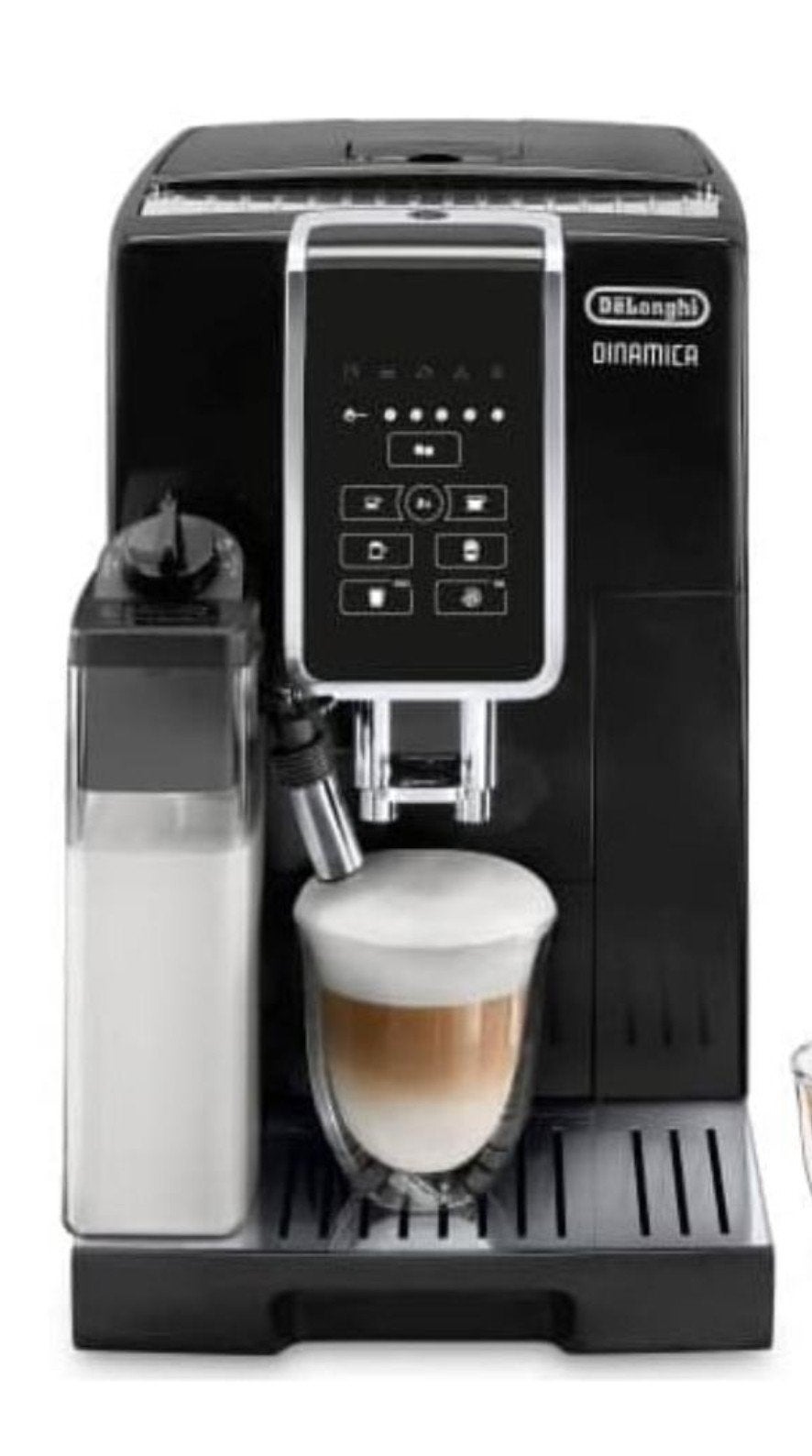 De'Longhi Dinamica Volautomatische espres, Afneembaar waterreservoir, Espresso apparaat, Zo goed als nieuw, Koffiebonen
