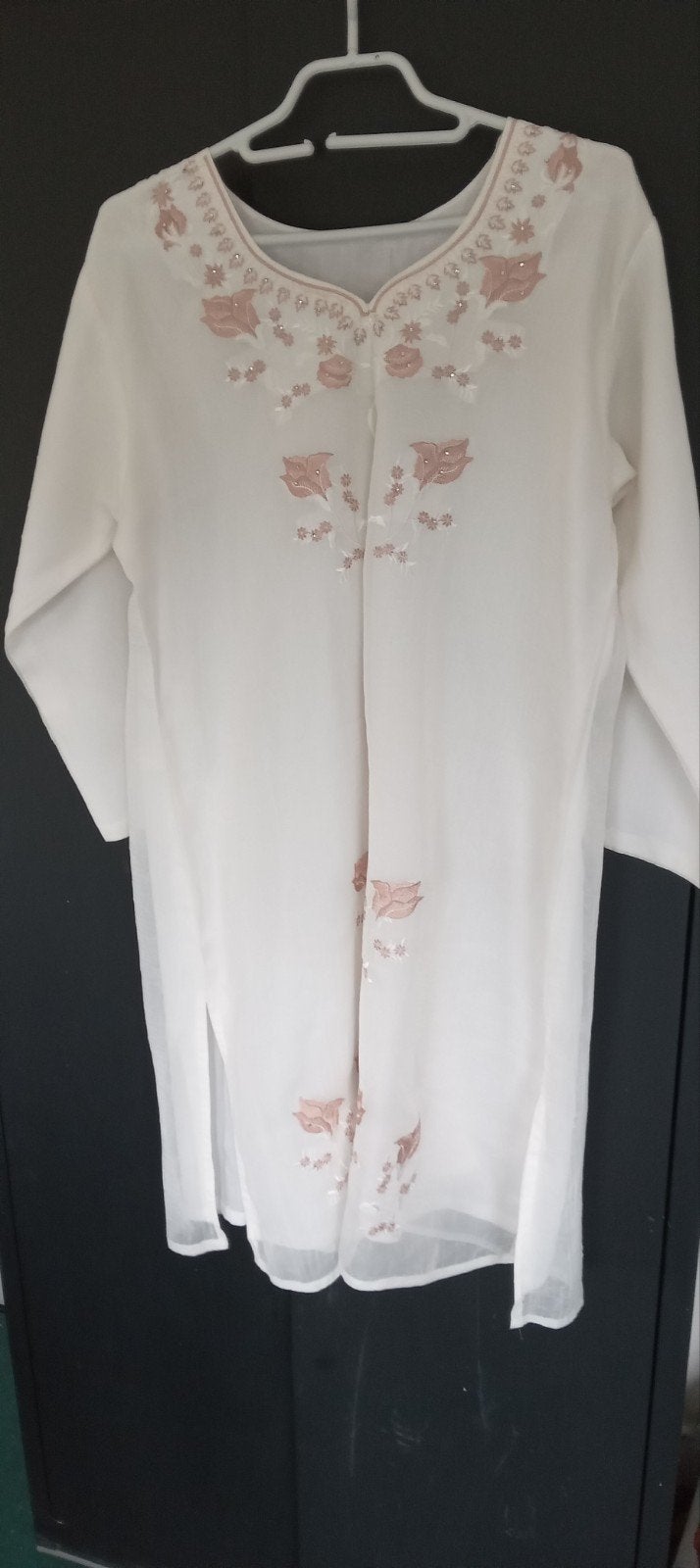 Indiase feest kleding, Ophalen, Zo goed als nieuw, Wit, Overige typen