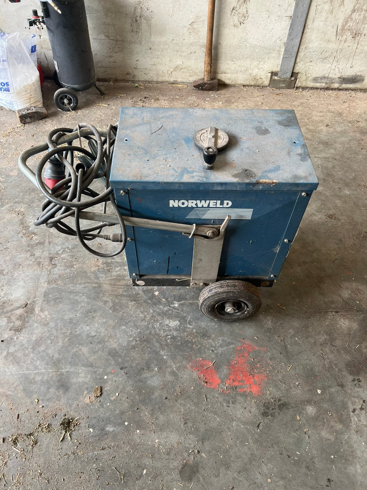 Norweld elektroden lasapparaat, Ophalen, Gebruikt, 250 ampère of meer, Elektroden