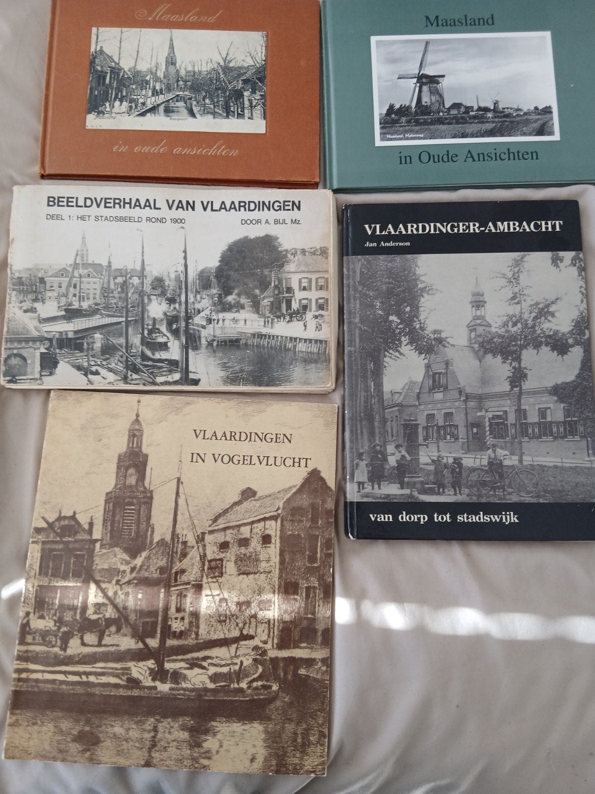 Historische boeken over Vlaardingen en Maasland, Boeken, Ophalen of Verzenden, 20e eeuw of later, Gelezen, A. Bijl Mz, Jan Anderson