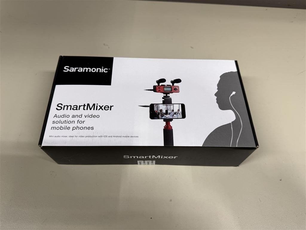 Saramonic SmartMixer Mini Audio Mixer voor mobiele telefoons, Ophalen of Verzenden, Nieuw, 6 megapixel of meer