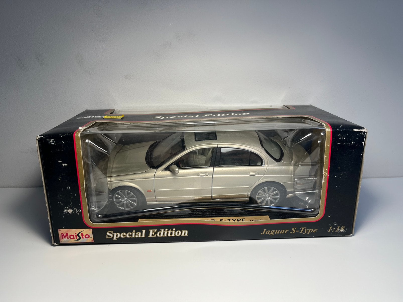 Maisto - Jaguar S-Type - Schaal 1:18, Ophalen of Verzenden, Nieuw, Auto, Maisto