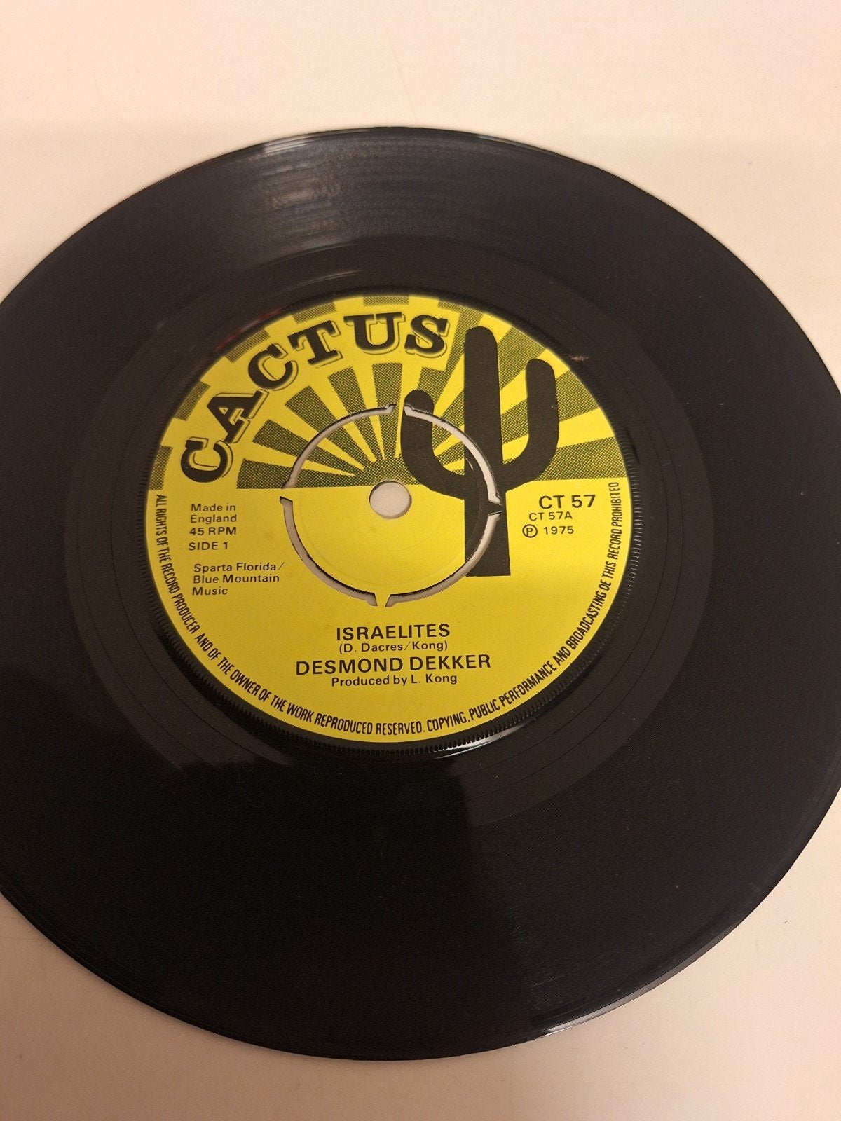 Desmond Dekker - Israelites, 1975., Cd's en Dvd's, Vinyl | Pop, Verzenden, 7 inch, Pop