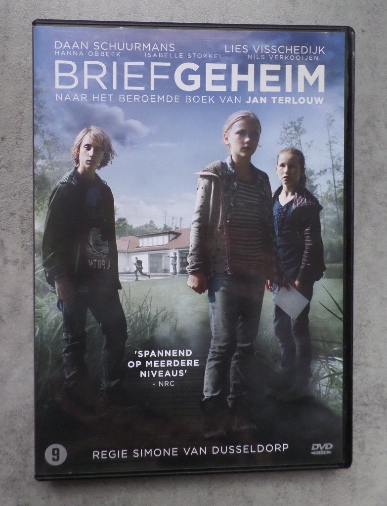 DVD Briefgeheim, Cd's en Dvd's, Vanaf 9 jaar, Ophalen of Verzenden, Zo goed als nieuw, Actie en Avontuur