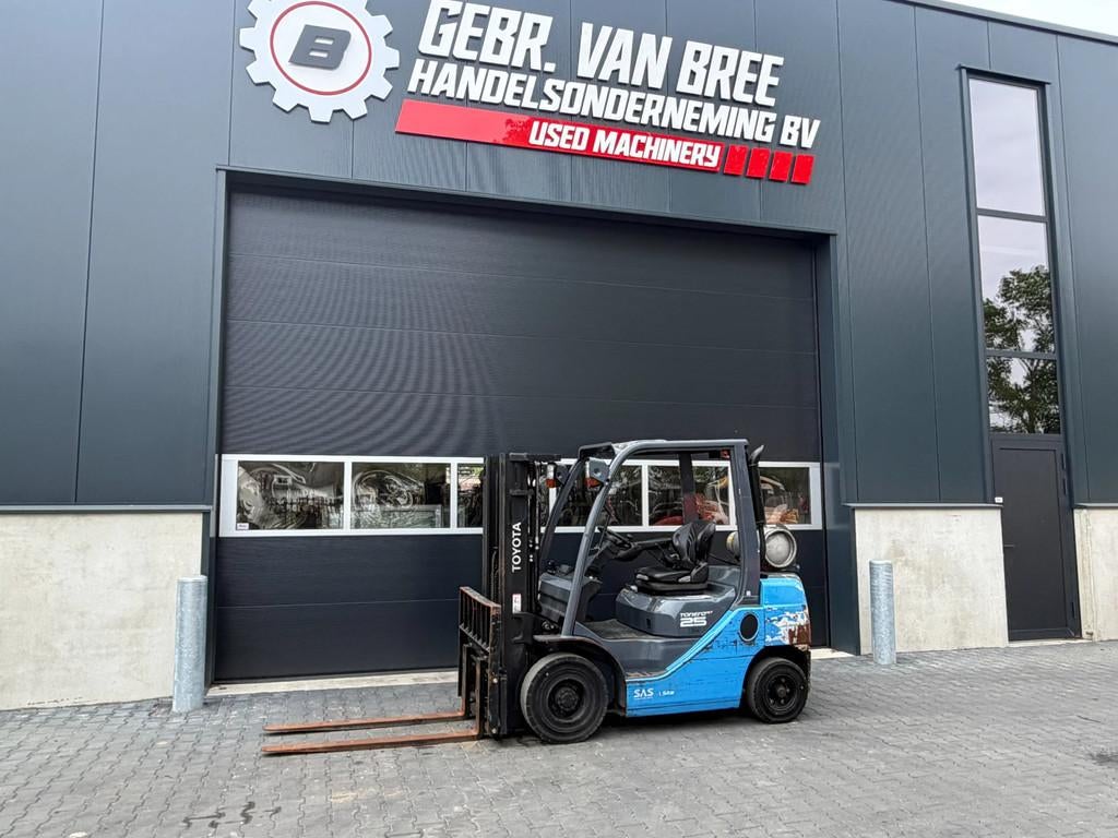 Toyota 06-8FG25F gas heftruck (bj 2017), Overige aandrijving, Heftruck, Toyota