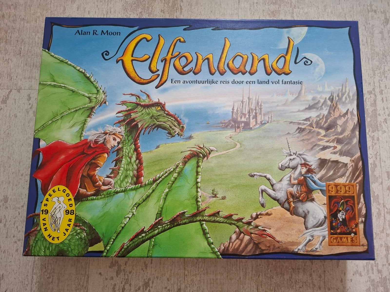 Elfenland en uitbreiding Elfengold in 1, prachtig spel, Een of twee spelers, Ophalen of Verzenden, Zo goed als nieuw